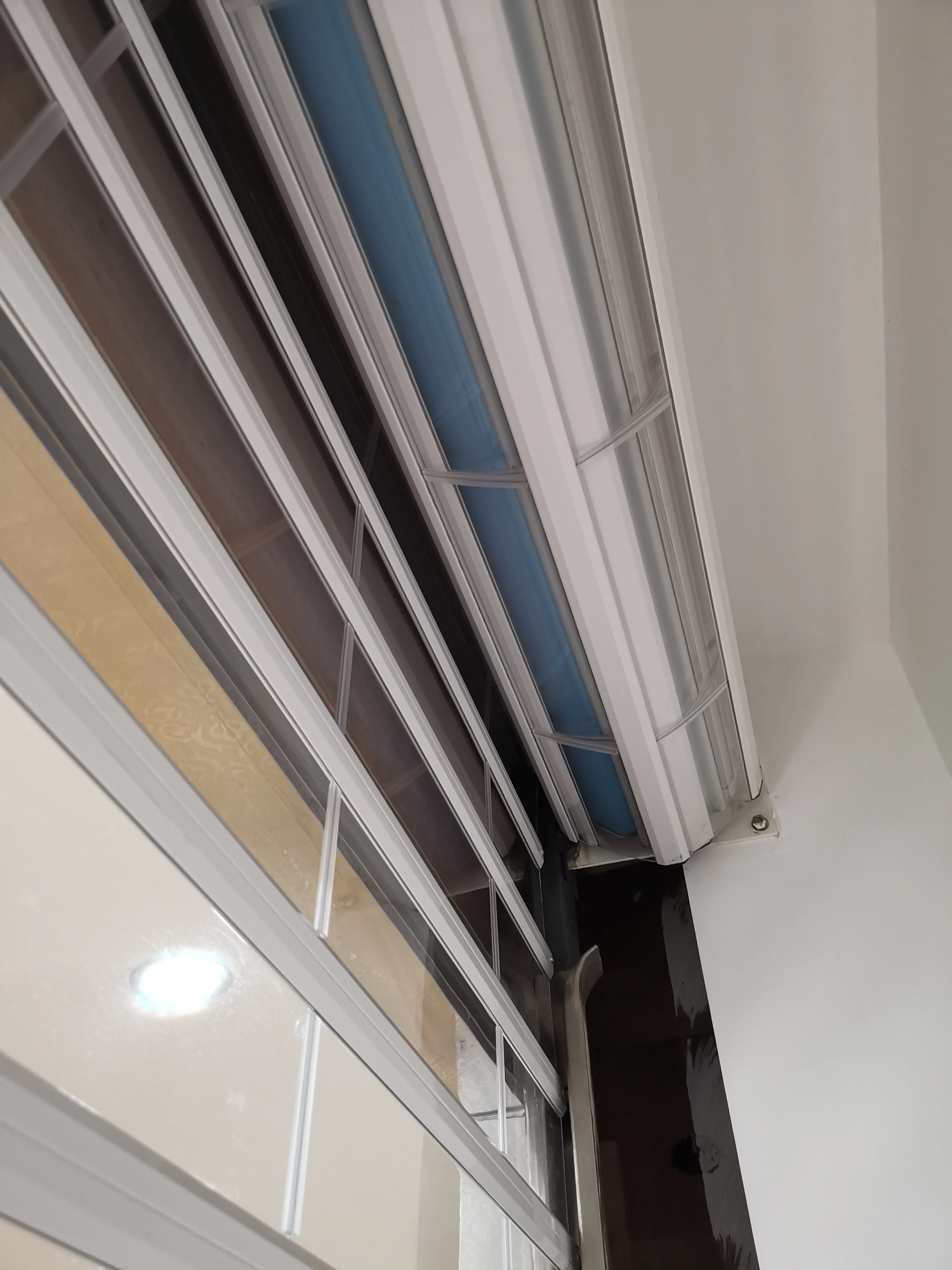 Temporary Plastic Easy Open Temporary Shopping Mall  Interior crystal door