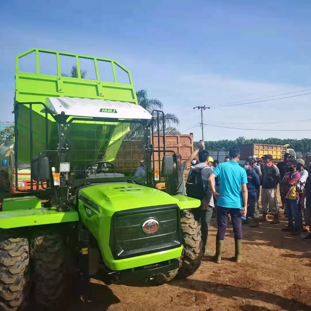 2022 Best Hl504-3 4Wd 4X4 Chinese Wheel Tipper Trucks Equipment Farm Mini Tractor Agricultural Agriculture Tractors For Sale