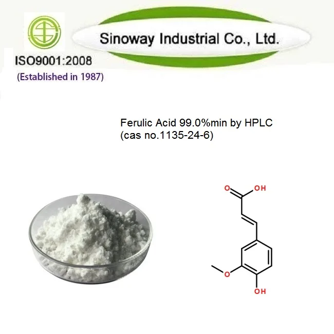 
Ferulic Acid Powder 99.0%min 