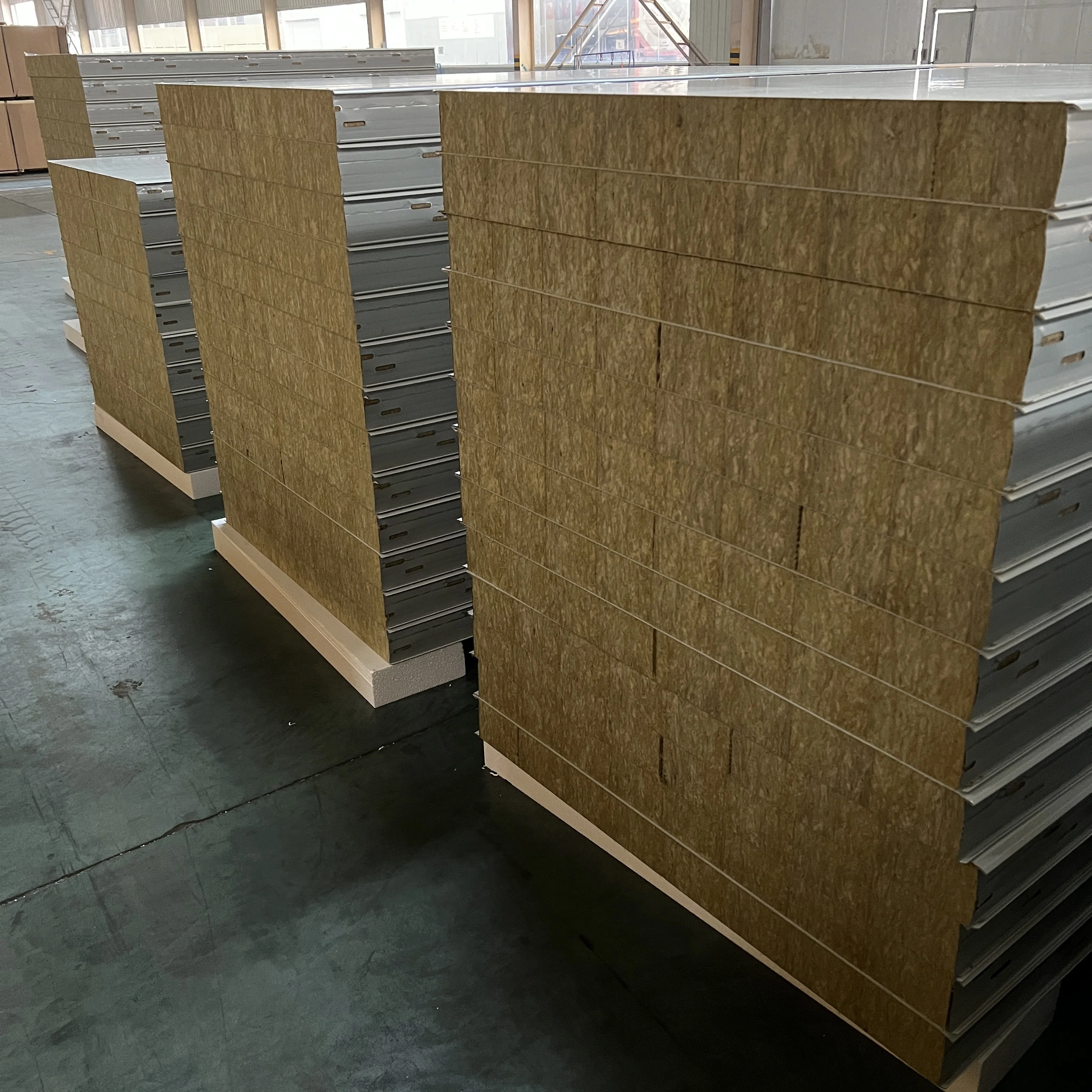 GMP Standard Pharmaceutical Clean Room Used Rock Wool Insulated Sandwich Panels
