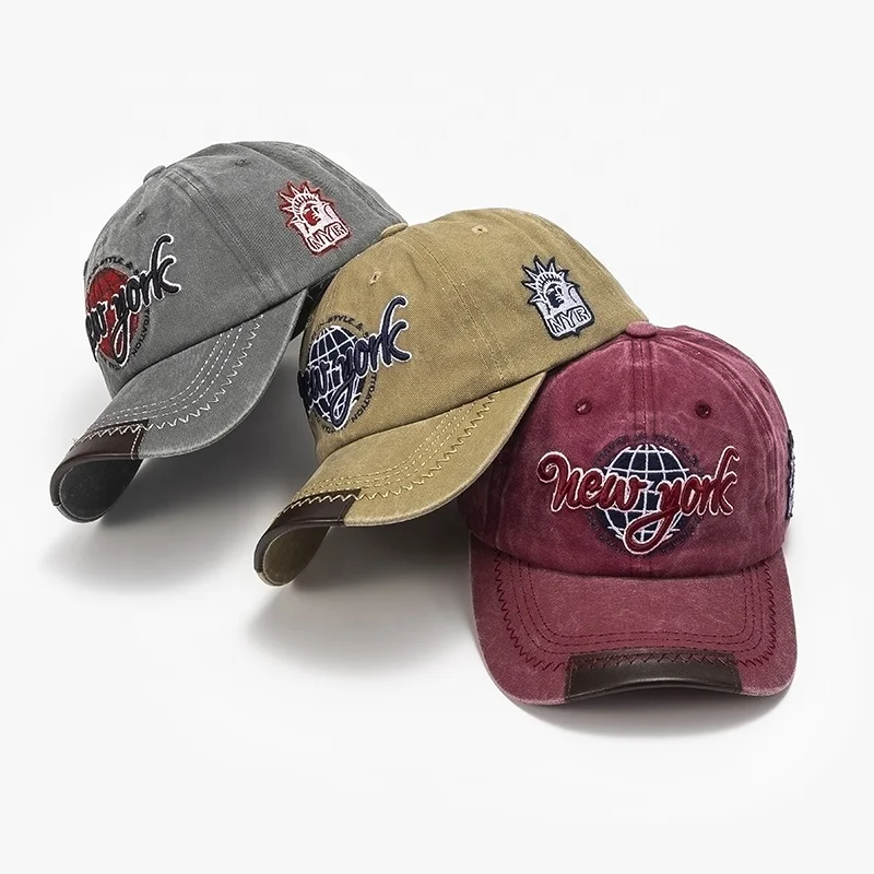 Good selling mens sport basketball washed cotton wholesale 3d sublimated printed  baseball cap