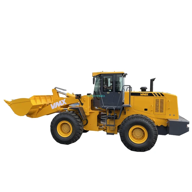 china new 4 wheel loader moving type and backhoe loader type avant tractor data 3.6 ton electric wheel loader for sale