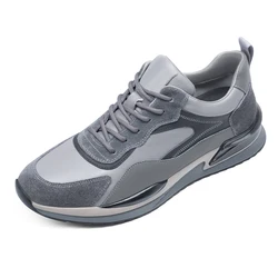 Новое поступление, невидимая обувь, увеличивающая рост, уличная модная мужская спортивная обувь