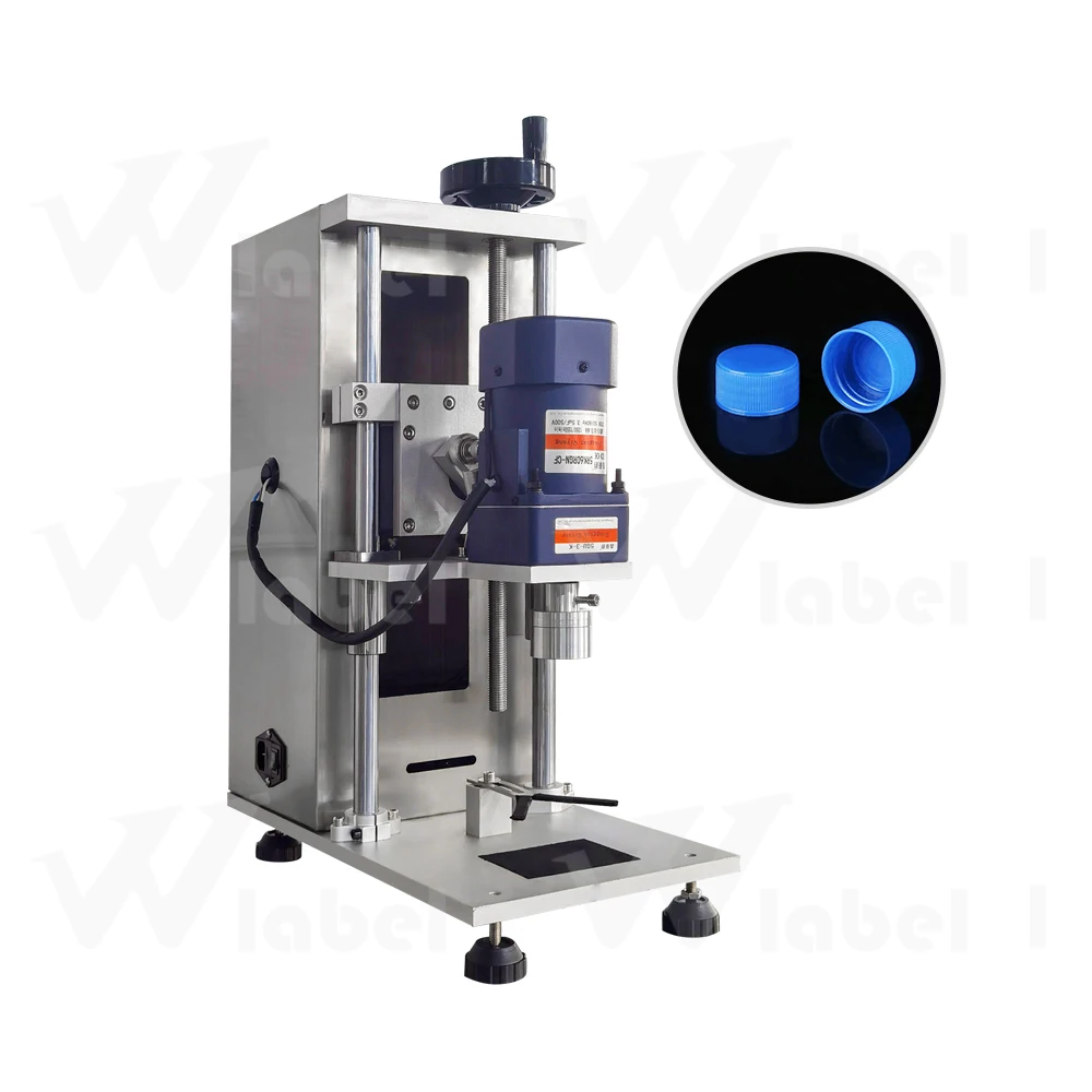 New design cheap price jar screw capper perfume bottle capping machine