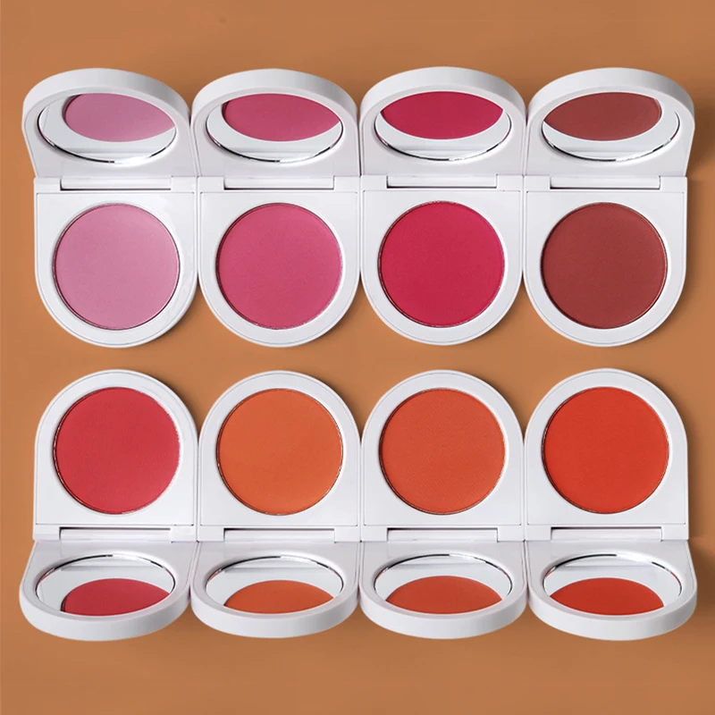 Wholesale Maquillaje Cheek  er Palette Private Label Custom Logo High Quality Pigmented Pressed Powder