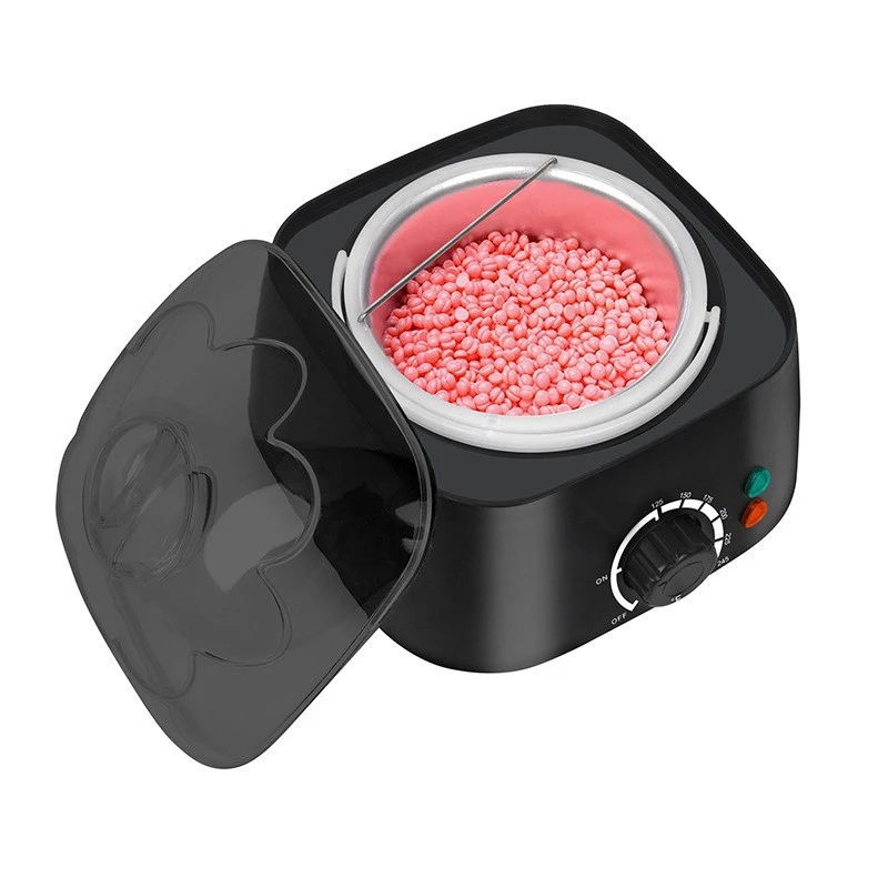 PUSISON Single Pot Depilatory Wax Machine Heater Hair Removal Paraffin Candle Hard Wax Warmer Portable Wax Heater for Home Use