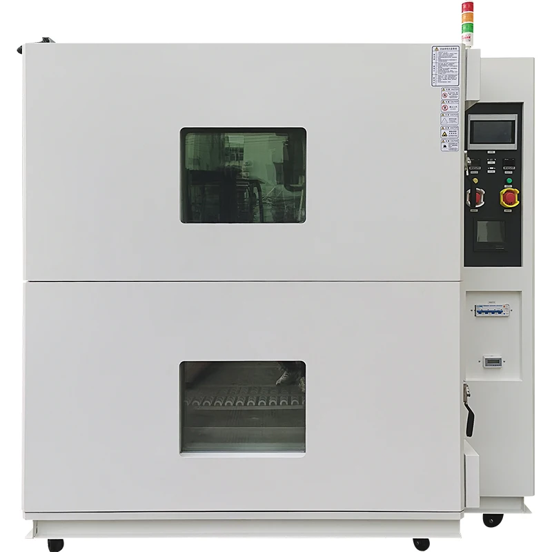 New Design Carbonization Testing Machine 2 zone Thermal Cycle  Shock Test Chamber Laboratory Testing Equipment
