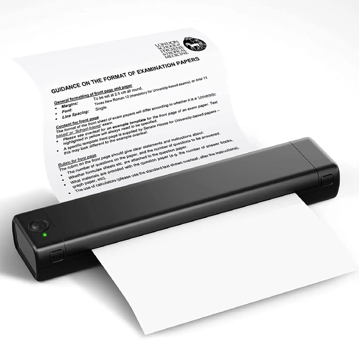 Mini printer Phomemo M08F A4&letter portable stencil printer Android&iOS image document compact thermal printer bluetooth device