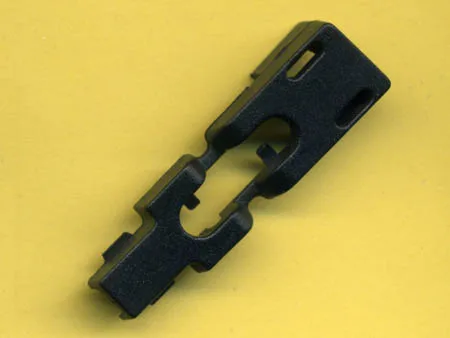 Custom design plastic black  buckle cord lock garment stopper