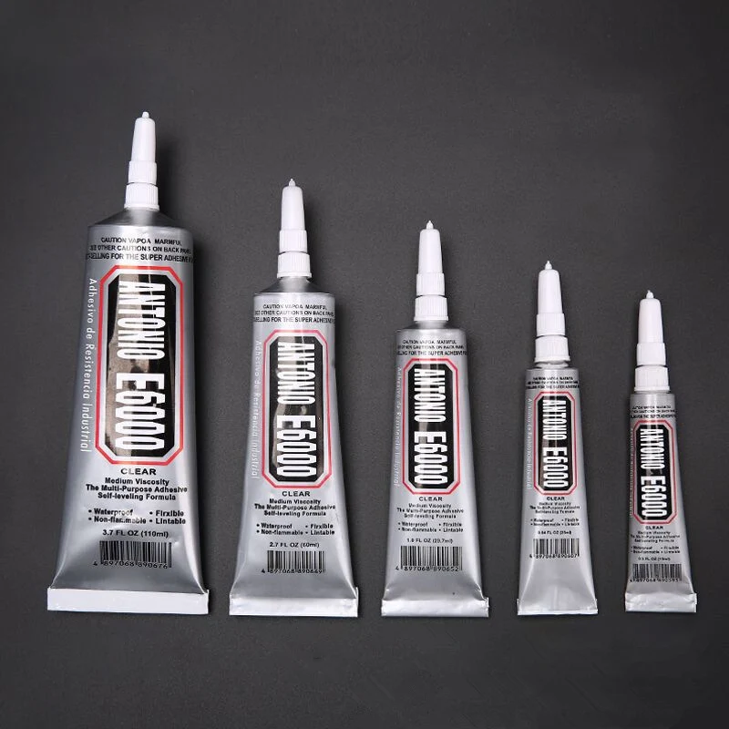 
110ml Industrial Liquid E6000 Super Glue Strong Adhesive For Diy Diamond Painting Cloth Metal Fabric Rhinestones Crystal Glass 