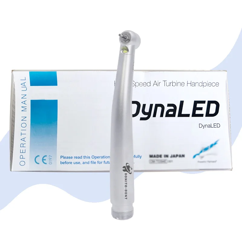 DynaLED turbine dental highspeed handpieces Self generator LED illumination with QD coupling 2 or 4 holes dental highspeed
