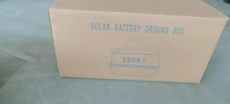 ZD-7 Plastic  battery box use for 24V120Ah gel battery with heat protection