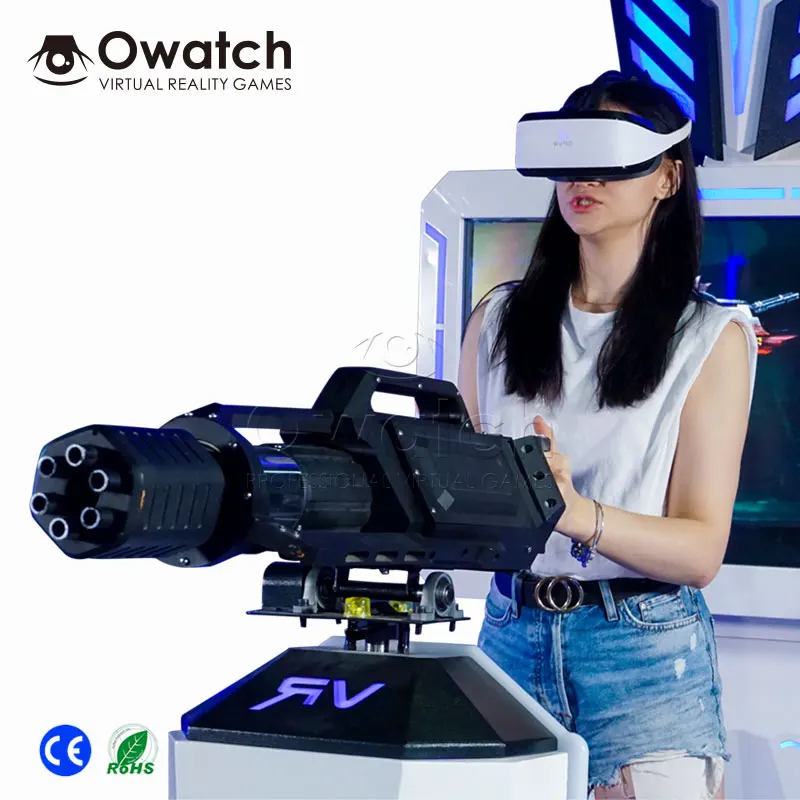 VR стоящая Боевая Стрельба в помещении симулятор игровой