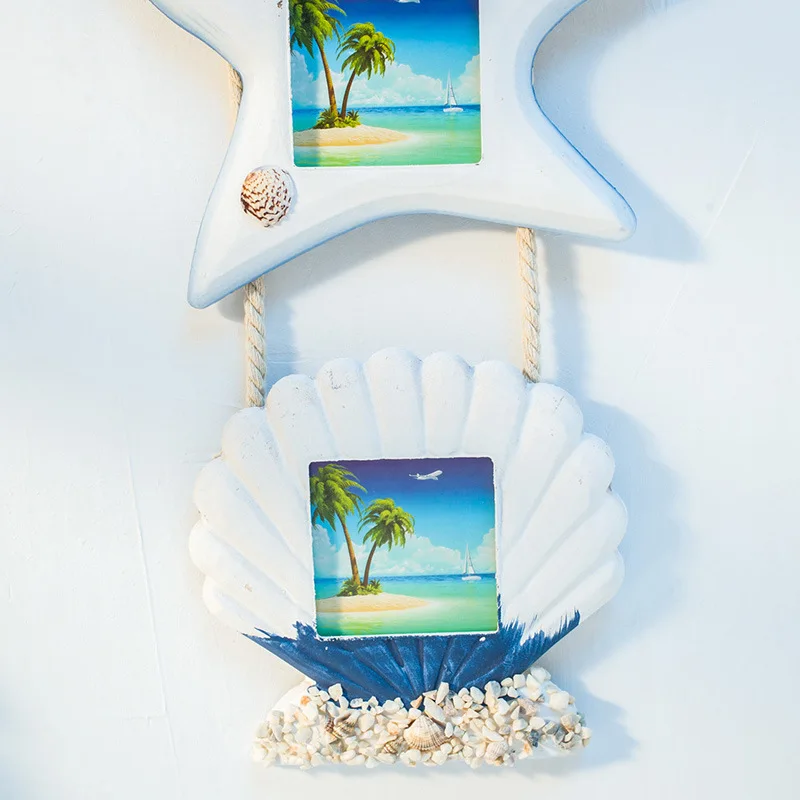 Hot Sale Home Decoration Mediterranean Fish Design Cheap Price Easy Change Picture School Photo Frame