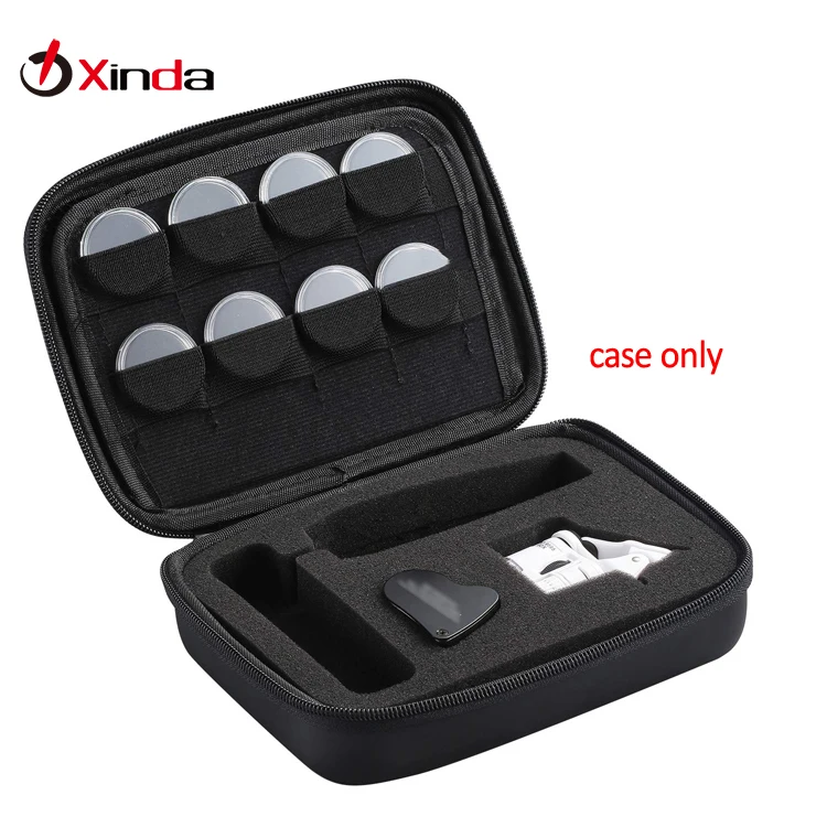 Protective Foam Insert EVA Travel Storage Tool Case for Jewelry Magnifier Microscope