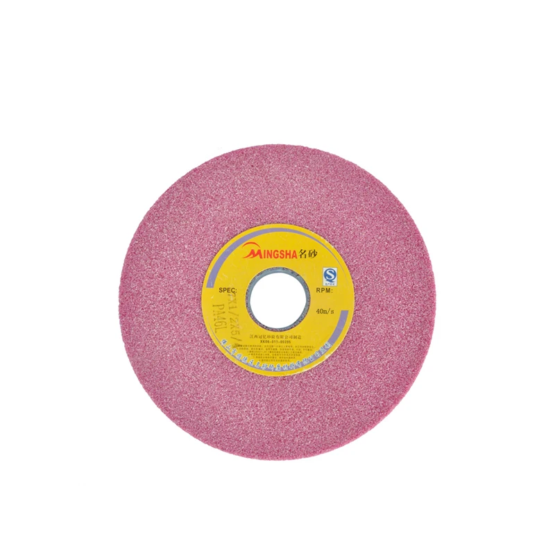 abrasive WA white fused aluminium  vitrified/ceramic grinding wheel polishing wheel spreed 40m/s