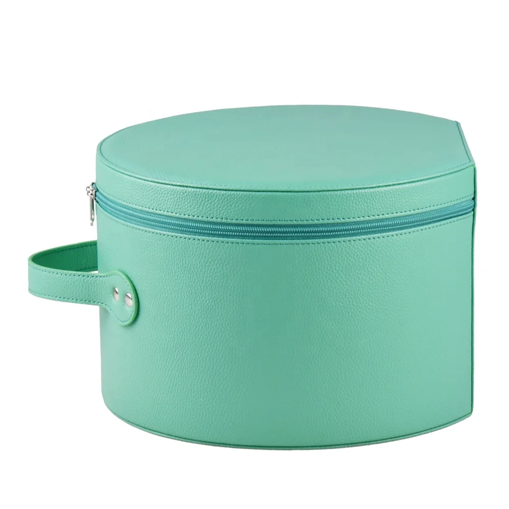 luxury leather custom hat gift box packaging