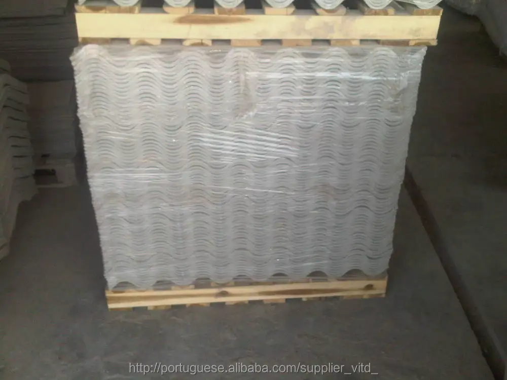 Kuralon fiber Non asbestos cement corrugated sheets 177/51