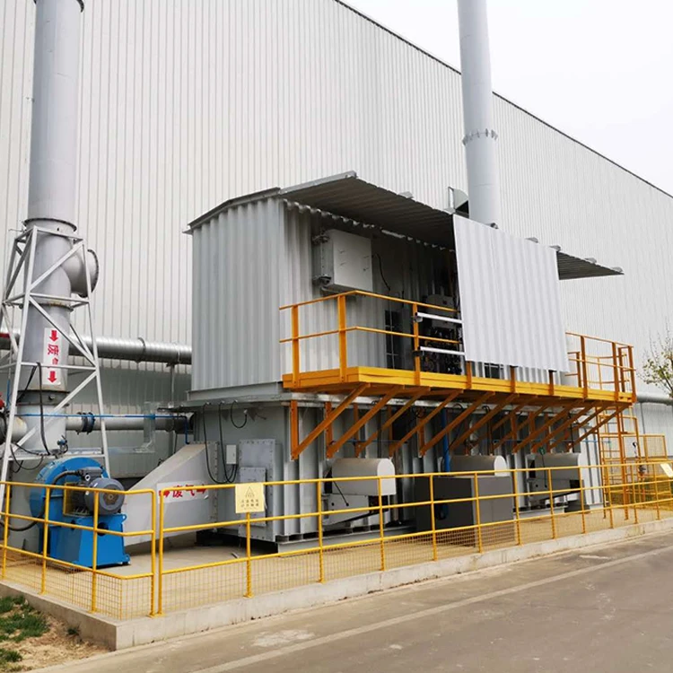 RTO waste gas treatment equipment for removing high concentration exhaust gas