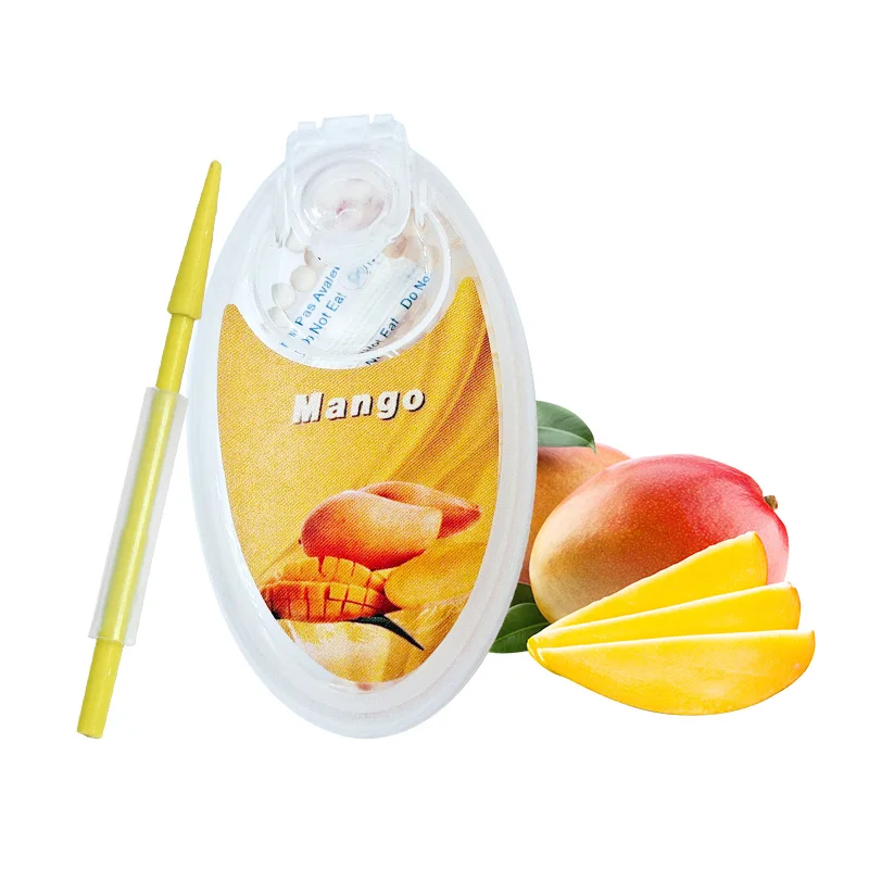 79 tasted mix fruit flavor soda flavors 2.8mm 3.3mm mint beads sweet menthol capsules for cigarette