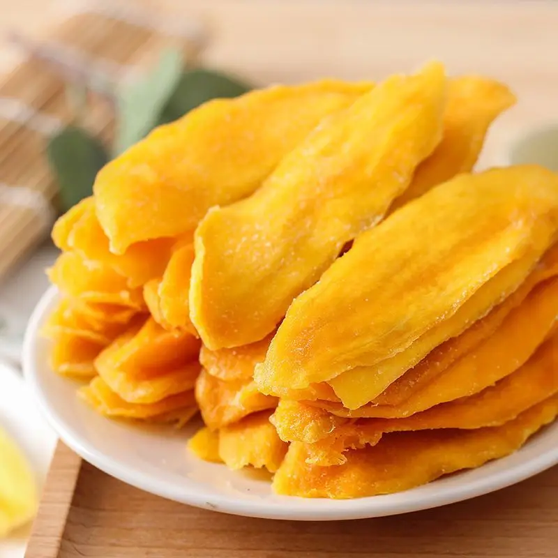 Wholesale Good Price Natural  Healthy Snacks Frozen Dried Air Dried Mango Slices
