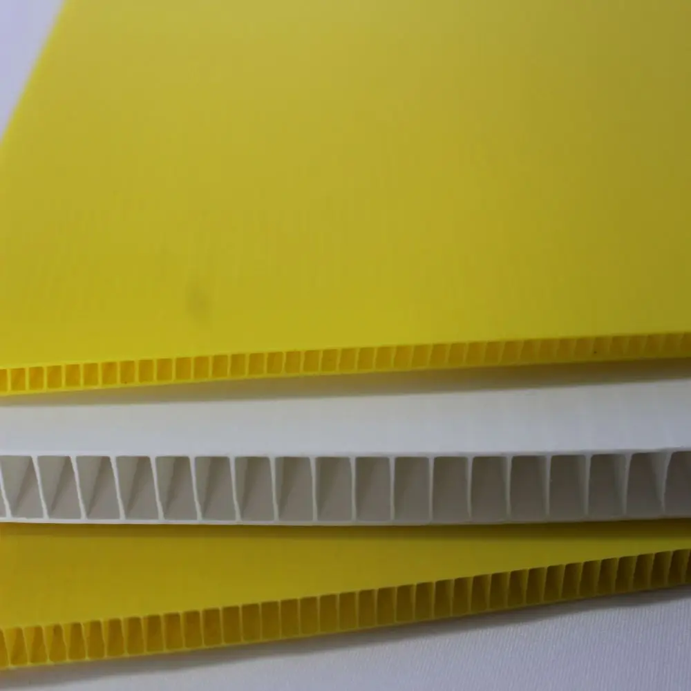 Wholesale factory price 2mm 3mm 4mm 5mm 10mm coroplast sheet corflute PP corrugated sheets
