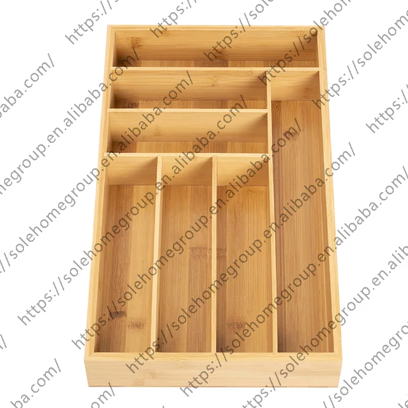 luxury utensil organizer for drawer utensil silverware holder and bamboo cutlery tray