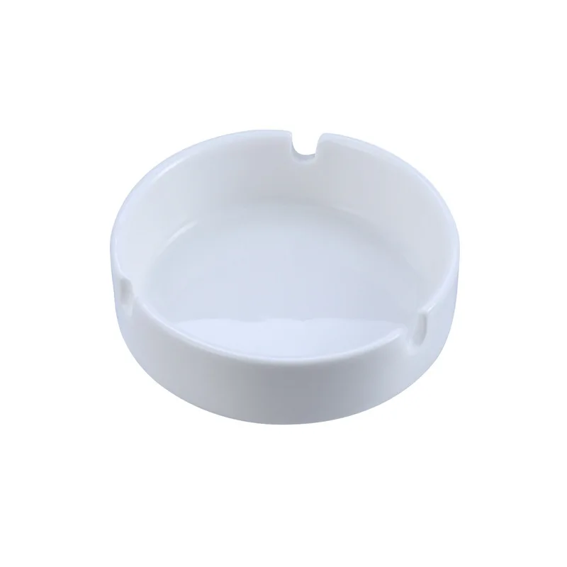 customized pottery ashtrays rectangle restaurant custom logo porcelain ceramic cigar ashtray