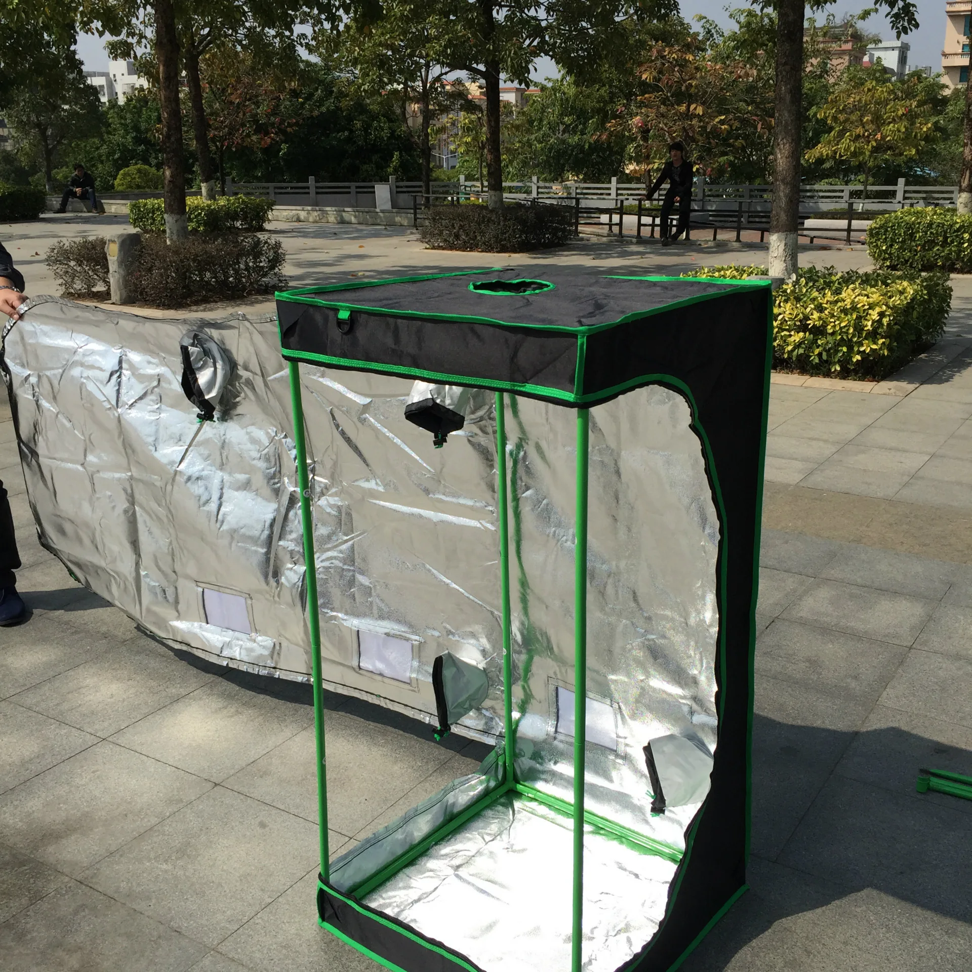 YLShine Customized Garden Greenhouse Darkroom Hydroponic Complete Planting Tent Planting Light Kit 120 Cm