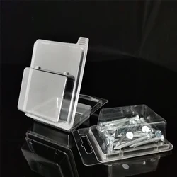 Ready model pvc pet transparent plastic clamshell blister packaging box for charger in stock wholesale