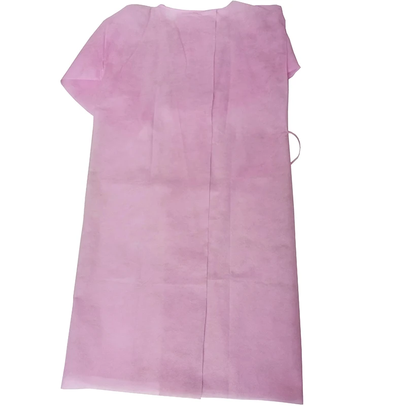 Standard Surgical Gowns Medic Disposable PP PE Non Woven Isolations Gown For Doctor