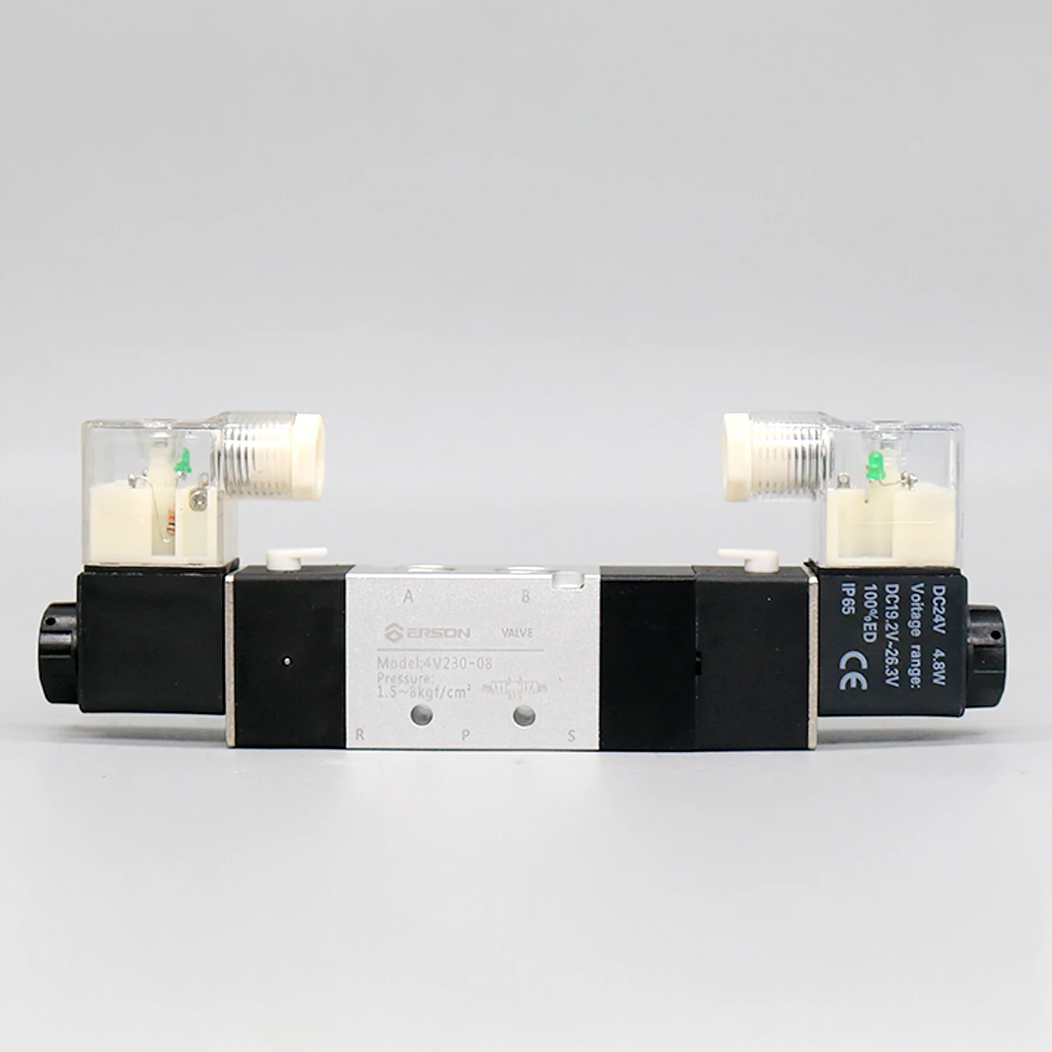 SHINYEE solenoid valves manufacturers airtac type valvulas neumaticas 4V220-08 /4V210 solenoid valve coil 24v