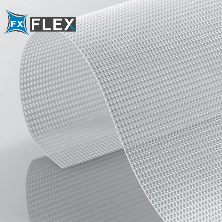 Custom Outdoor PVC Vinyl Print Flex Banner Mesh Fabric 10 Feet Panaflex Rolls PVC Flex Banner Rolls Manufacture