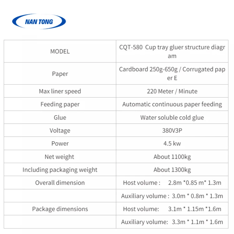 Automatic High Speed Pre-Folding Folder Gluer Machine cold glue system