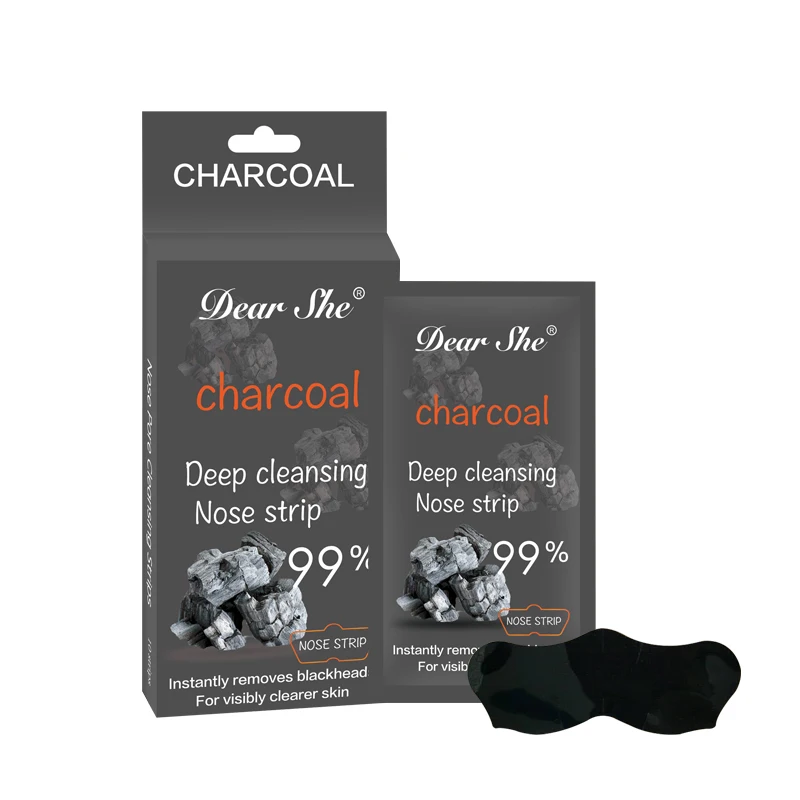 Manufacturer Supplier 2022 New Private Label OEM ODM Charcoal Deep Clean  Nose Pore Strip mask Remove Blackhead For Skin Care