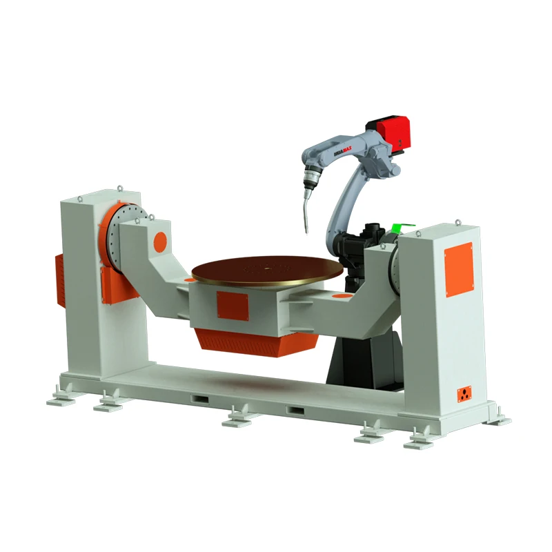 PY2ULoad 100kg-10T biaxial supports customization welding station rotary table welding positioner