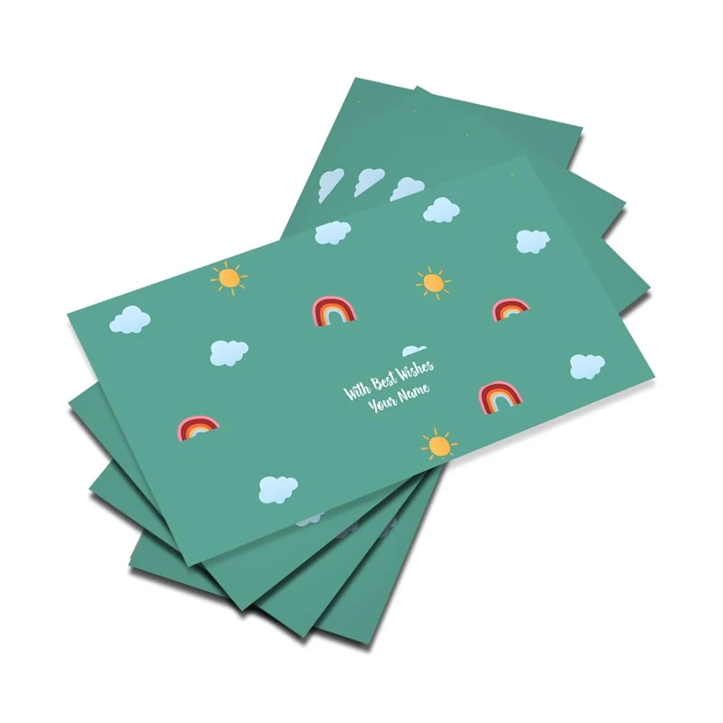 Full Color Design Printed Custom Coated Paper Lucky Money Envelopes Children Gift Envelopes for Thank You Card