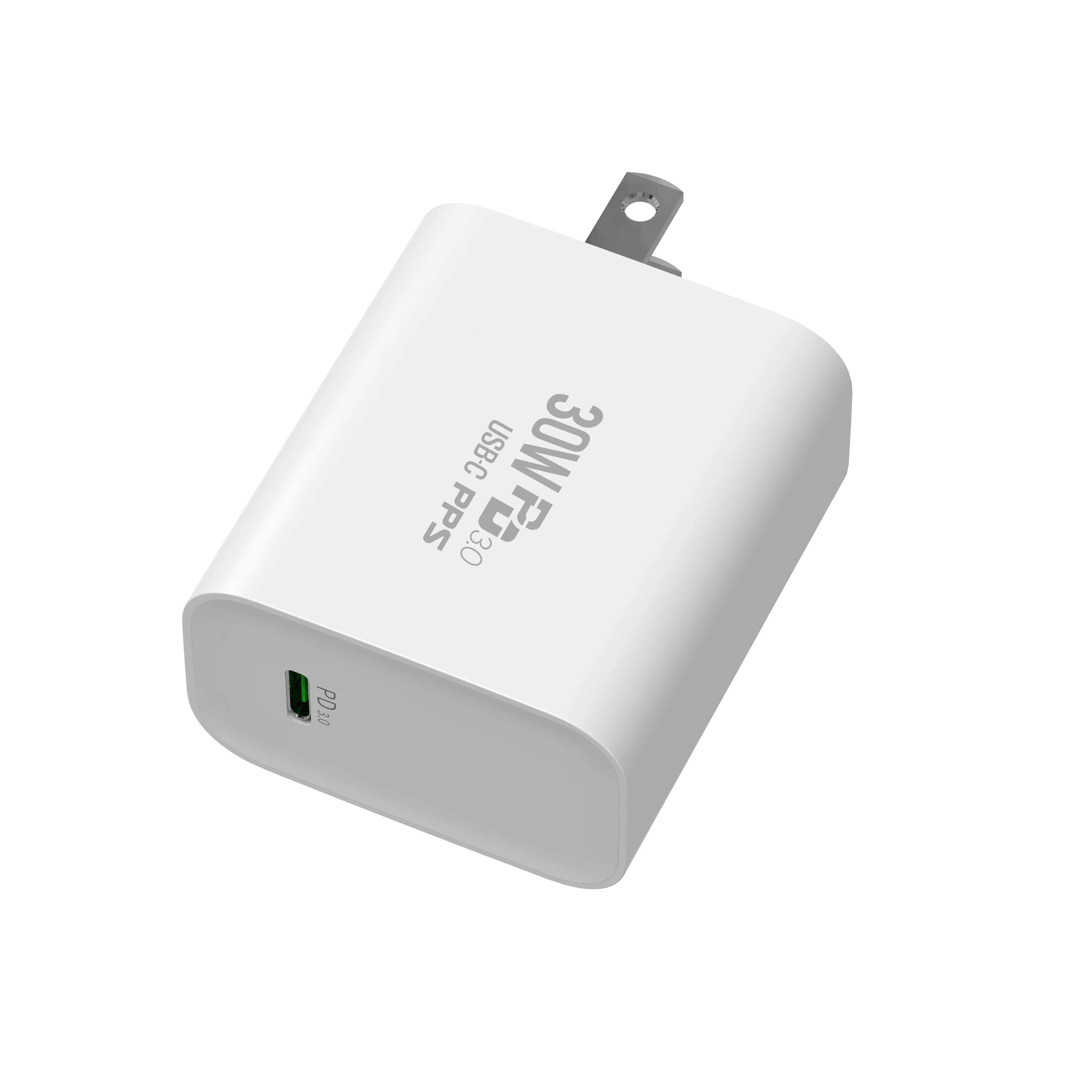  HUNDA CB KC PSE CE ROSH сертифицированное черно-белое 30 Вт PD быстрое зарядное устройство USB C PPS