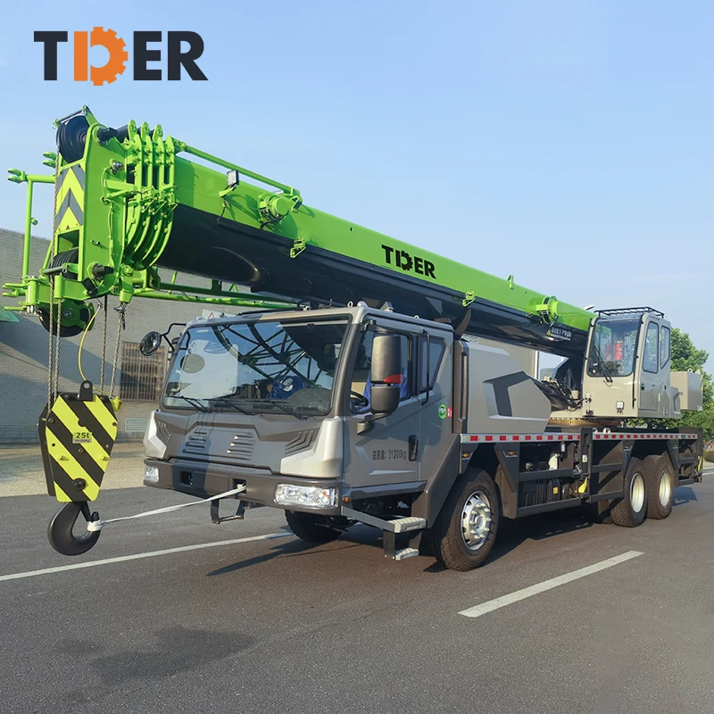 TDER TDER High Performance Truck Crane 25 Ton Crane Construction Equipment Car Crane