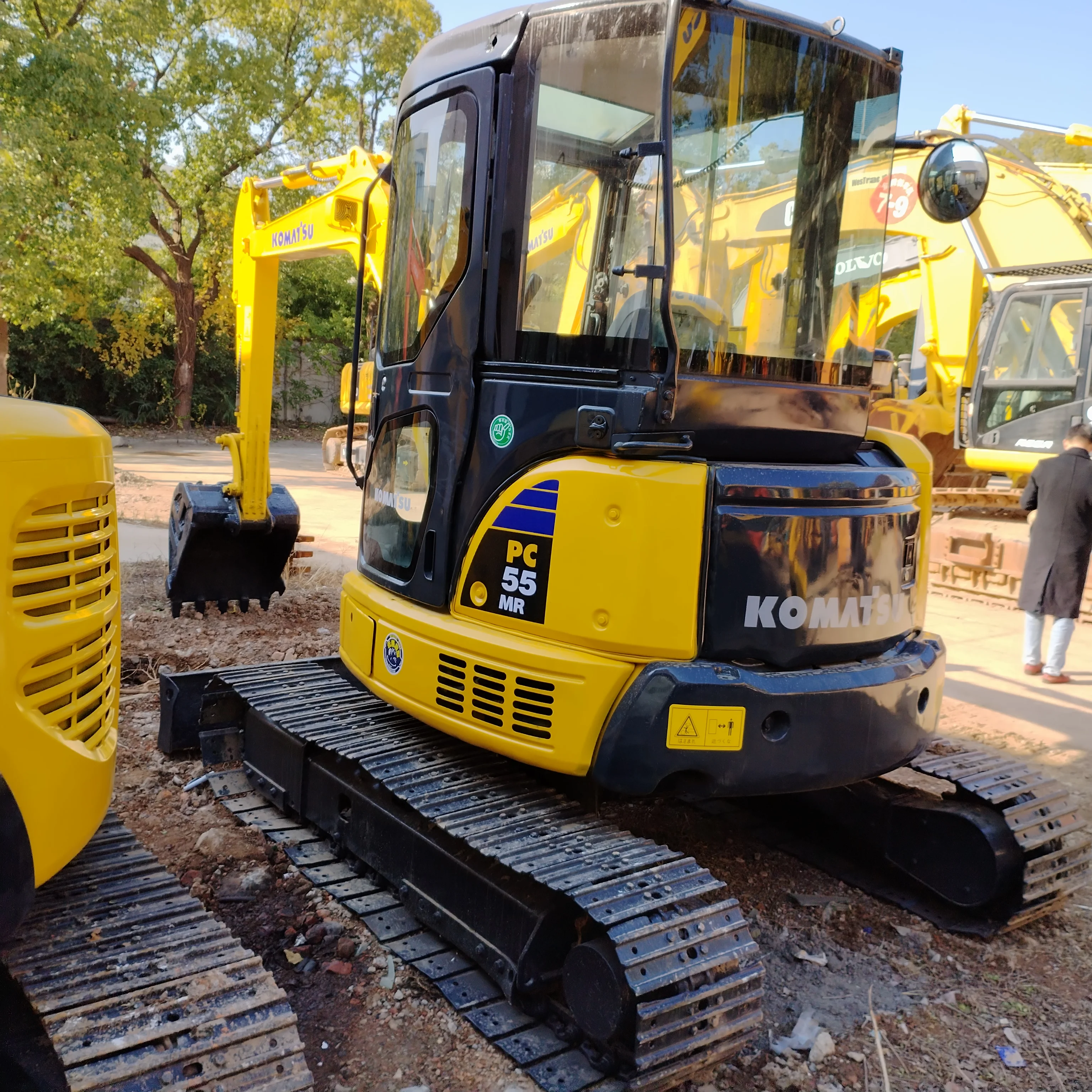 komatsu pc55 used excavator