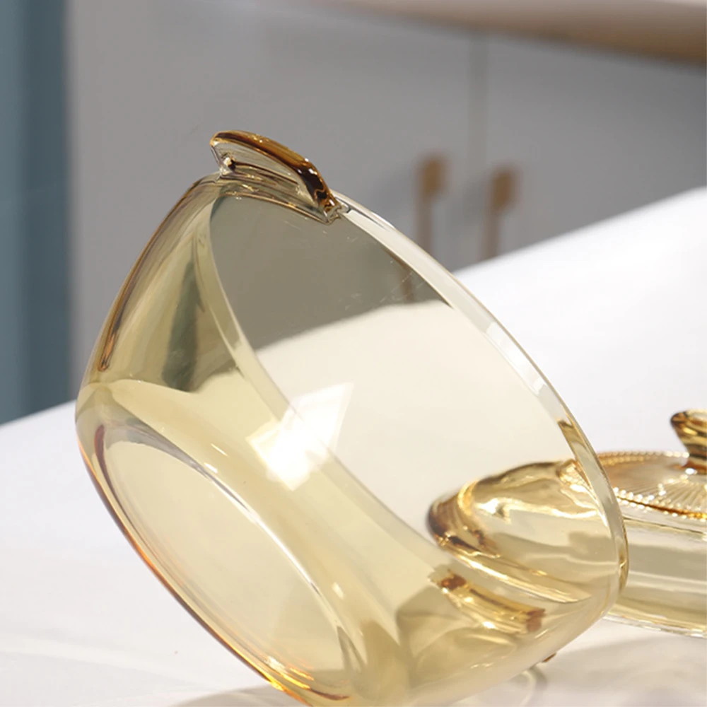 Tableware/Kitchen/Glassware High Borosilicate glass cookware cooking pot Glass casserole with lid for Kitchen