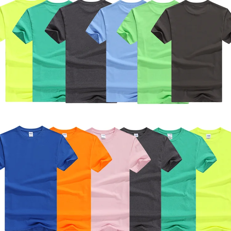 Hot selling design high quality 180gsm Loose bulk round neck 100% cotton t shirts for men