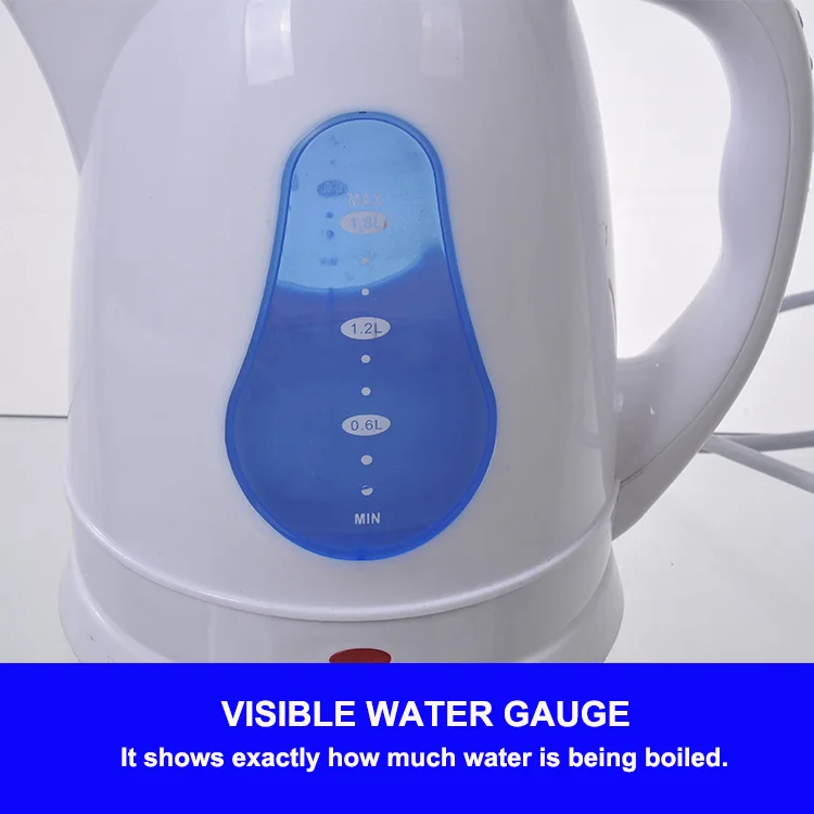 Автоматический электрический стеклянный чайник для гостевых комнат дома/отеля с цифровым дисплеем