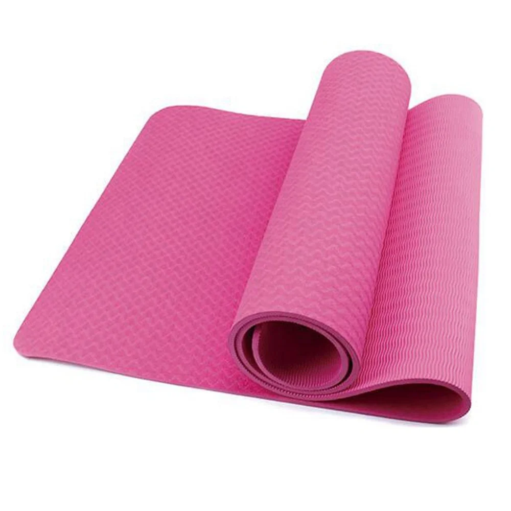 yoga mats TPE with carrying bag