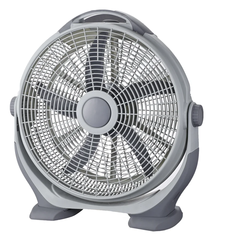 South African  fashion design Box Fan  Oem Household Appliances Plastic Air Cooling 20 Inch Floor Fan