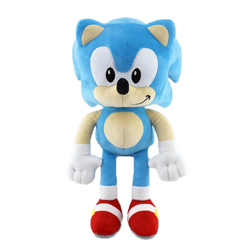30cm Super Soft Anime Sonic Plush Throw Pillow Hedgehog Stuffed Plush Toy Children Christmas Birthday Doll Gift
