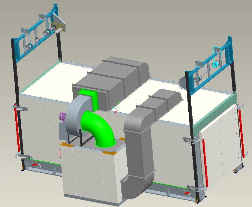 Factory manufacture various high temperature car baking  paint room spray booth