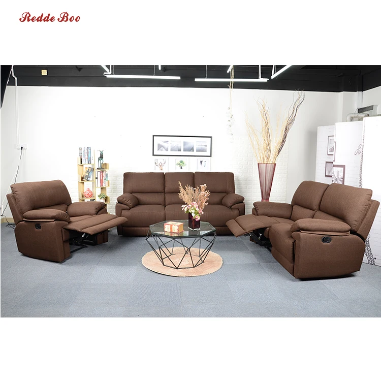 
Large space living room TV sofa, luxurious manual wide headrestrecliner sofa 7023 