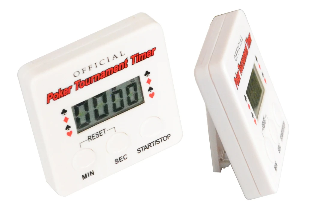 Official Poker Tounament timer  dealer button