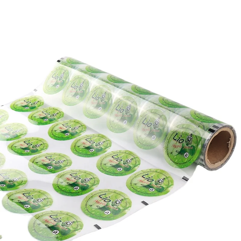 easy peal plastic cup film for jelly  peel off sealing film jelly stick ice pops packaging film roll